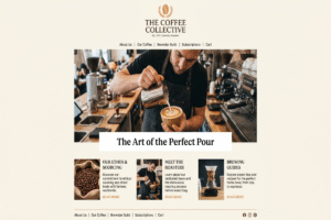 Landing page