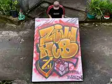 I Will Paint A Custom Graffiti Mural On Your Wall (Authentic Street Style) 4 Graffiti Artist To Hire On Zinn Hub
