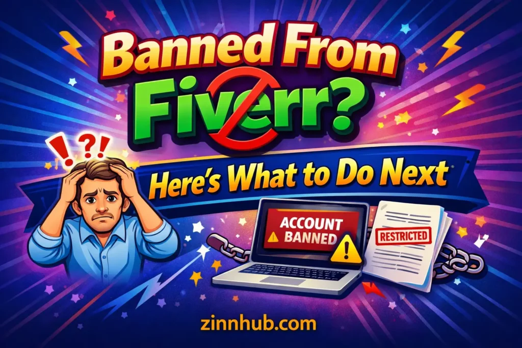 Banned From Fiverr Here'S What To Do Next