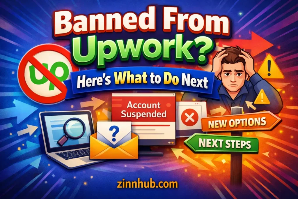 Banned From Upwork Here'S What To Do Next
