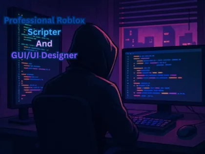 I do professional Roblox scripting and, GUI/UI designing