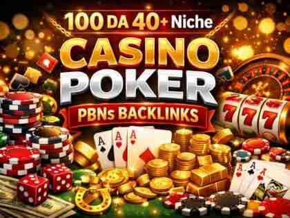 Build 100 Da 40+ High Authority Niche Seo Pbns Backlinks For Casino, Slot, Judi, Poker 15 &Amp;Raquo; Zinn Hub