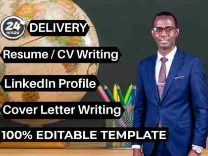 I will do ATS-Optimized Resume, CV, Cover Letter & LinkedIn Profile Writing
