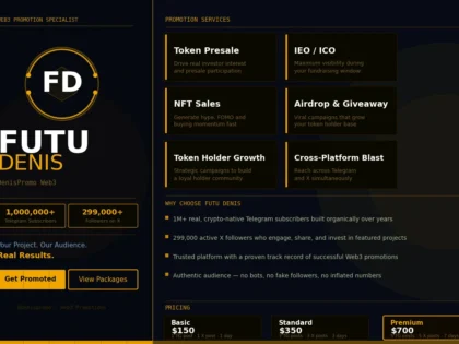 I will promote your token presale, ICO, IEO, NFT sale, or airdrop with 1M+ Telegram subscribers and 299K X followers