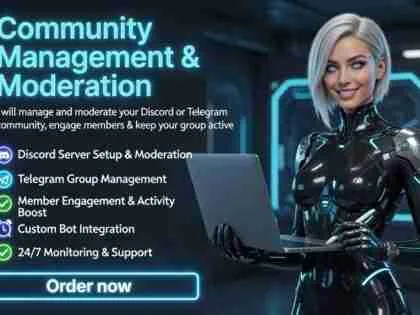 I Will Manage And Moderate Your Discord Or Telegram Community, Engage Members &Amp; Keep Your Group Active 3 &Raquo; Zinn Hub