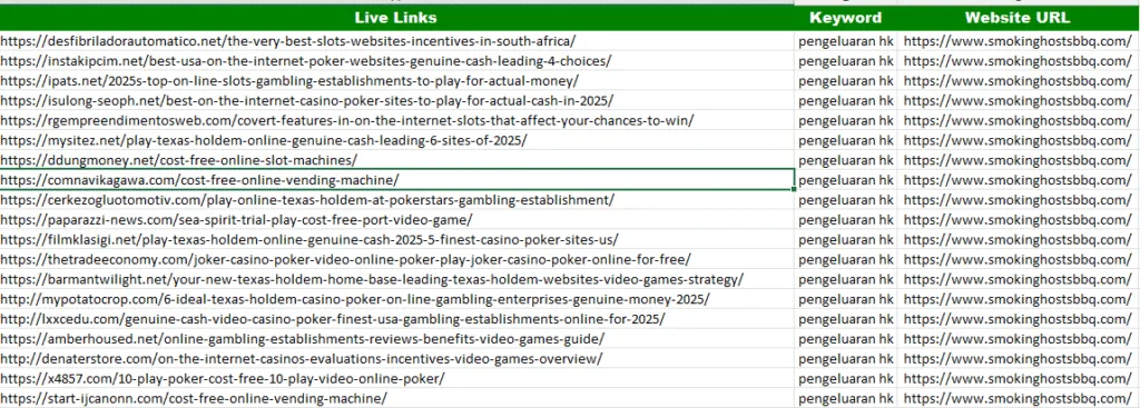 PBN Backlinks & Sidebar Links SEO Campaign