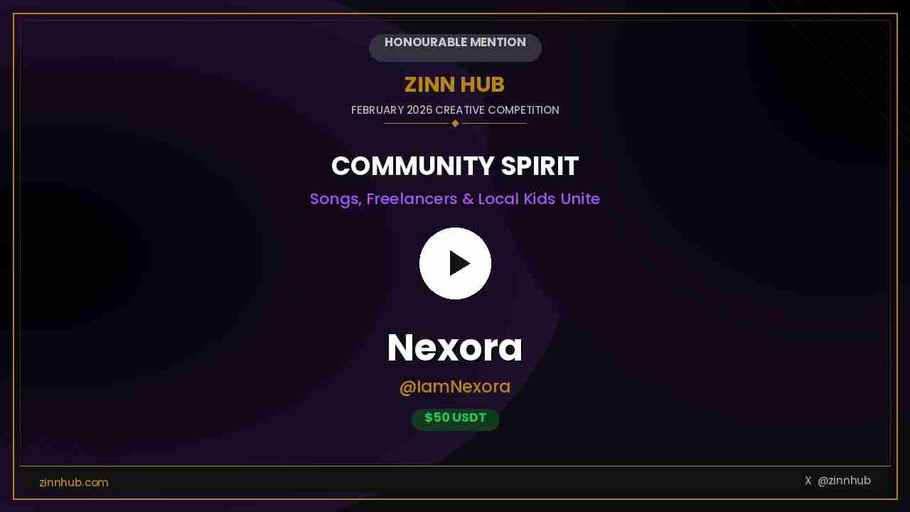 Zinn Hub Community Spirit Video - Freelancers And Local Children By Nexora