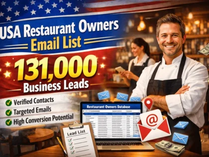 I Will Provide 131,000 Usa Restaurant Owners Leads And Business Email List 6 &Raquo; Zinn Hub