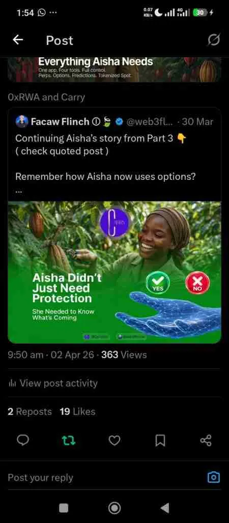 Content for an Exchange