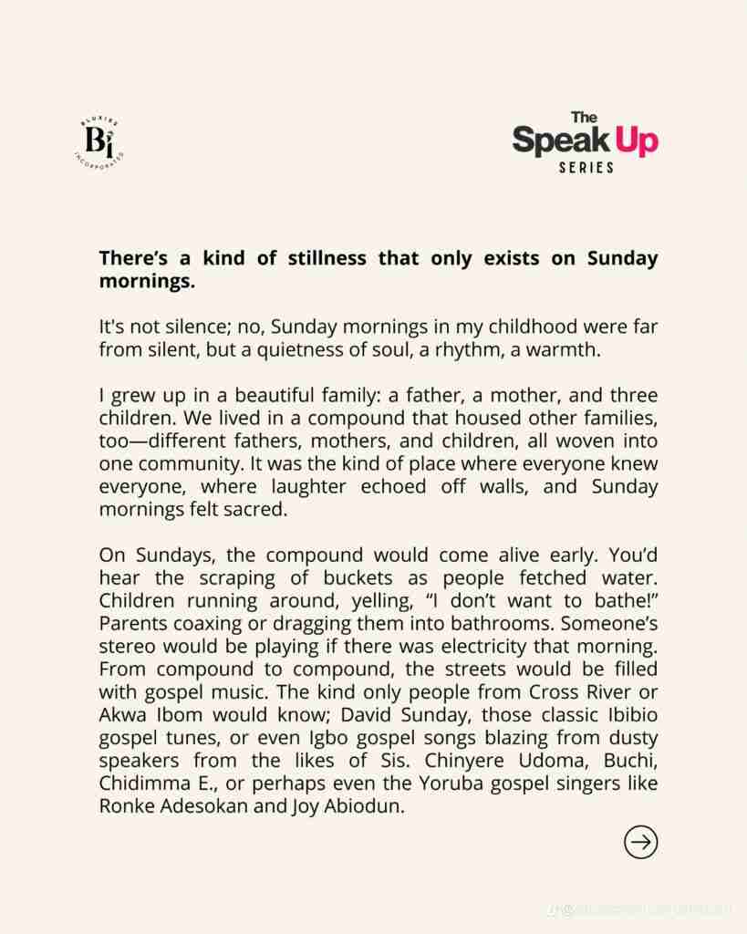 Community Article - "The Quiet Beauty of 2000s Sunday Mornings."