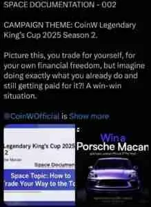 CoinW Space Documentation.