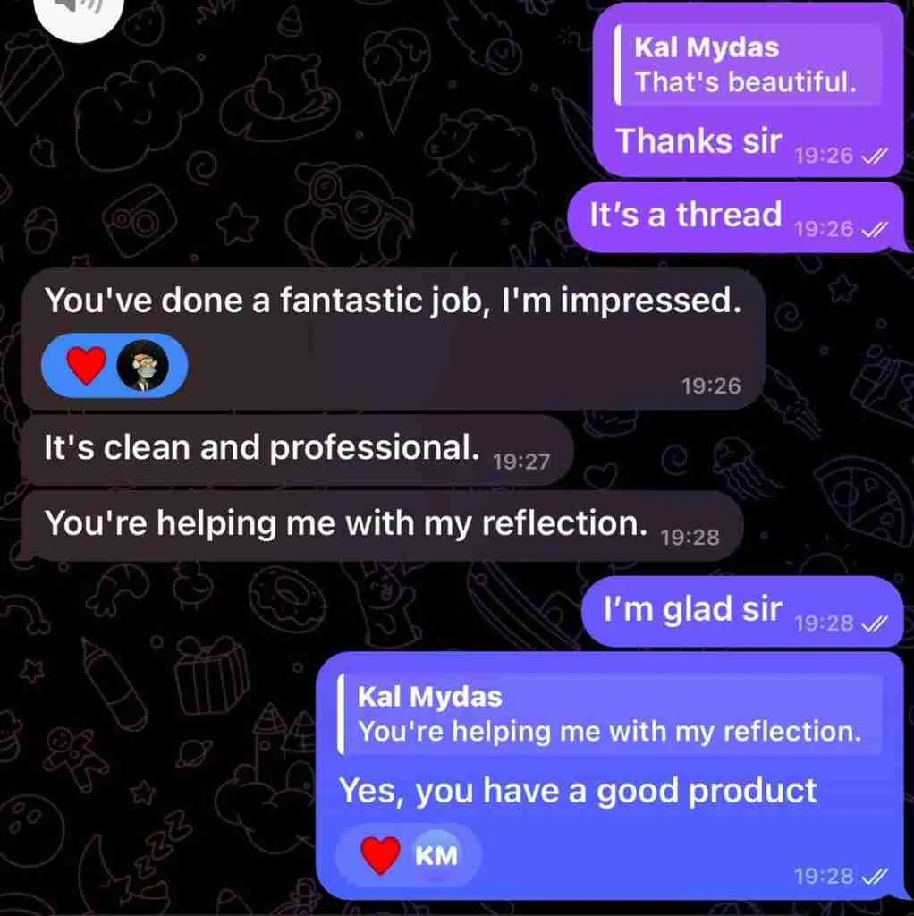 Clients Reactions - The Work Speaks For Itself.