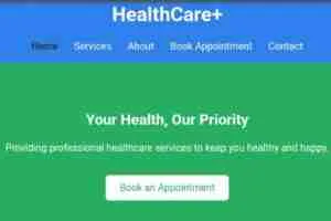 Website for HEALTHCARE+