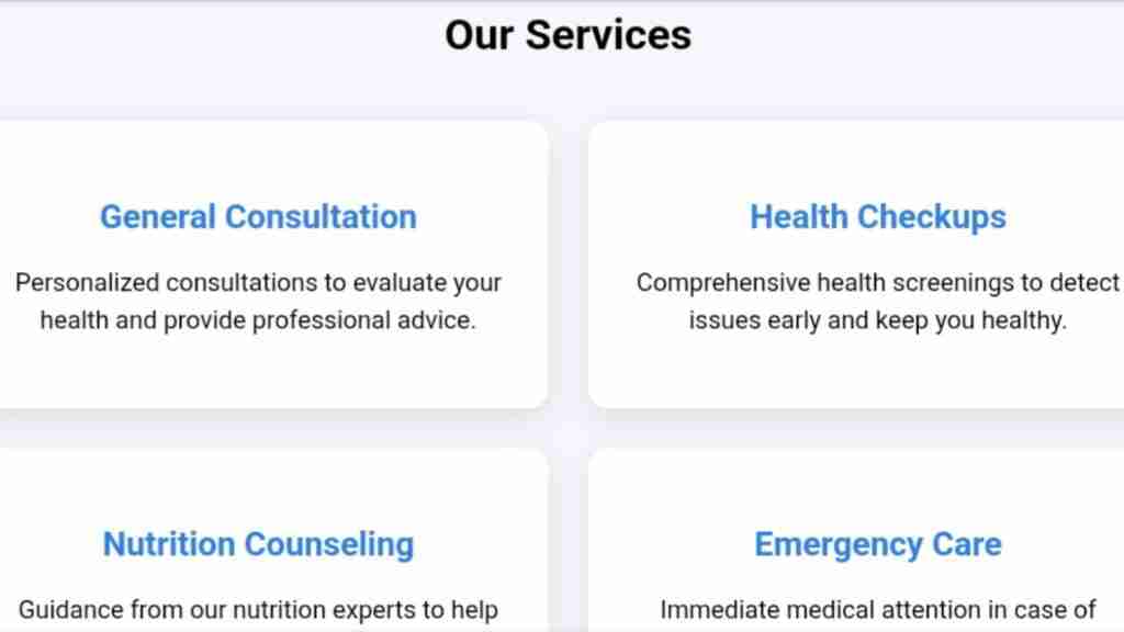 Website for HEALTHCARE+