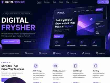 I Will Build a Responsive Frontend Website Using React