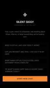 Siggy chat assistant