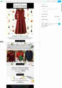 Christmas Collections Promo For Colofloral Shopify Store