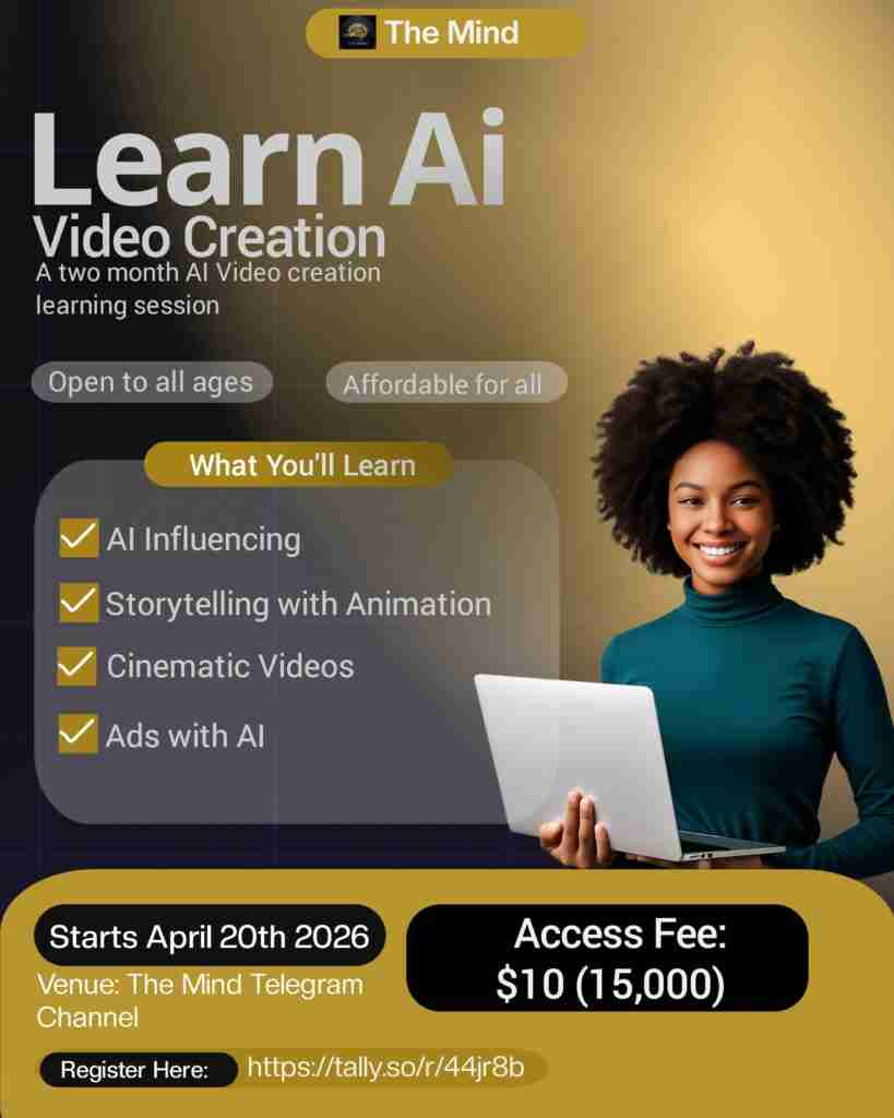 Flyer design for The Mind AI Project on X