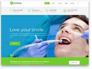 dental website design