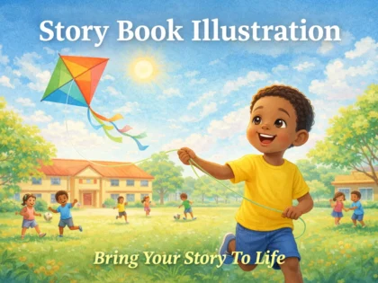 I Will Illustrate Your Children'S Storybook With Vibrant, Custom Character Artwork