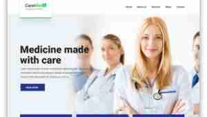 Pharmacy Website Design