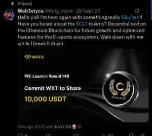 Content Writing For CLT Tokens.