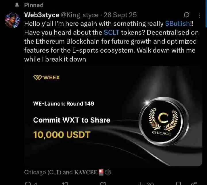 Content Writing For CLT Tokens.