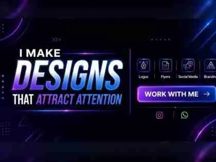 I will create eye-catching flyer and poster designs for your brand