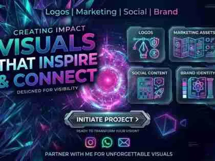 I will design professional custom graphics and social media visuals to elevate your brand and boost engagement