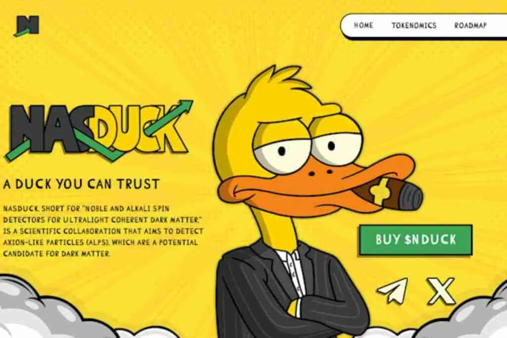 Memecoin Landing Page