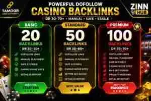 High DR 30–70+ Dofollow Backlinks for Casino SEO