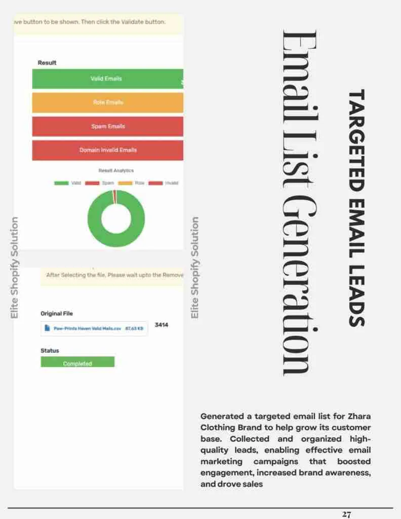 Targeted Email Leads. Email List Generation