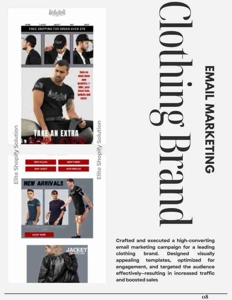 Email Marketing For A Clothing Brand