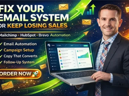 i will set up a high converting Mailchimp email automation system that turns leads into customers