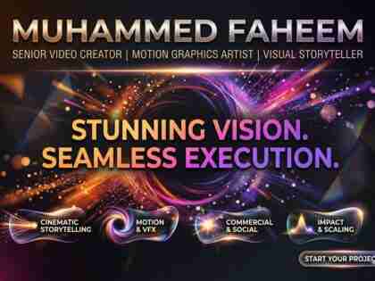 I will edit cinematic brand videos and motion graphics for ads, commercials, and social media