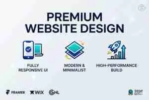 Premium Gadget Store web design