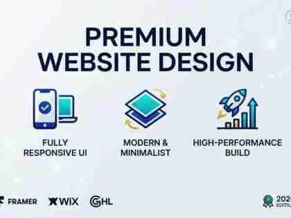 I will create a premium, mobile-responsive website to elevate your brand.