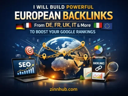I Will Build Powerful European Backlinks From DE, FR, UK, IT & More to Boost Your Google Rankings