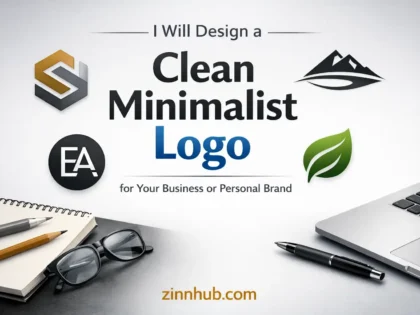 I Will Design a Clean Minimalist Logo for Your Business or Personal Brand