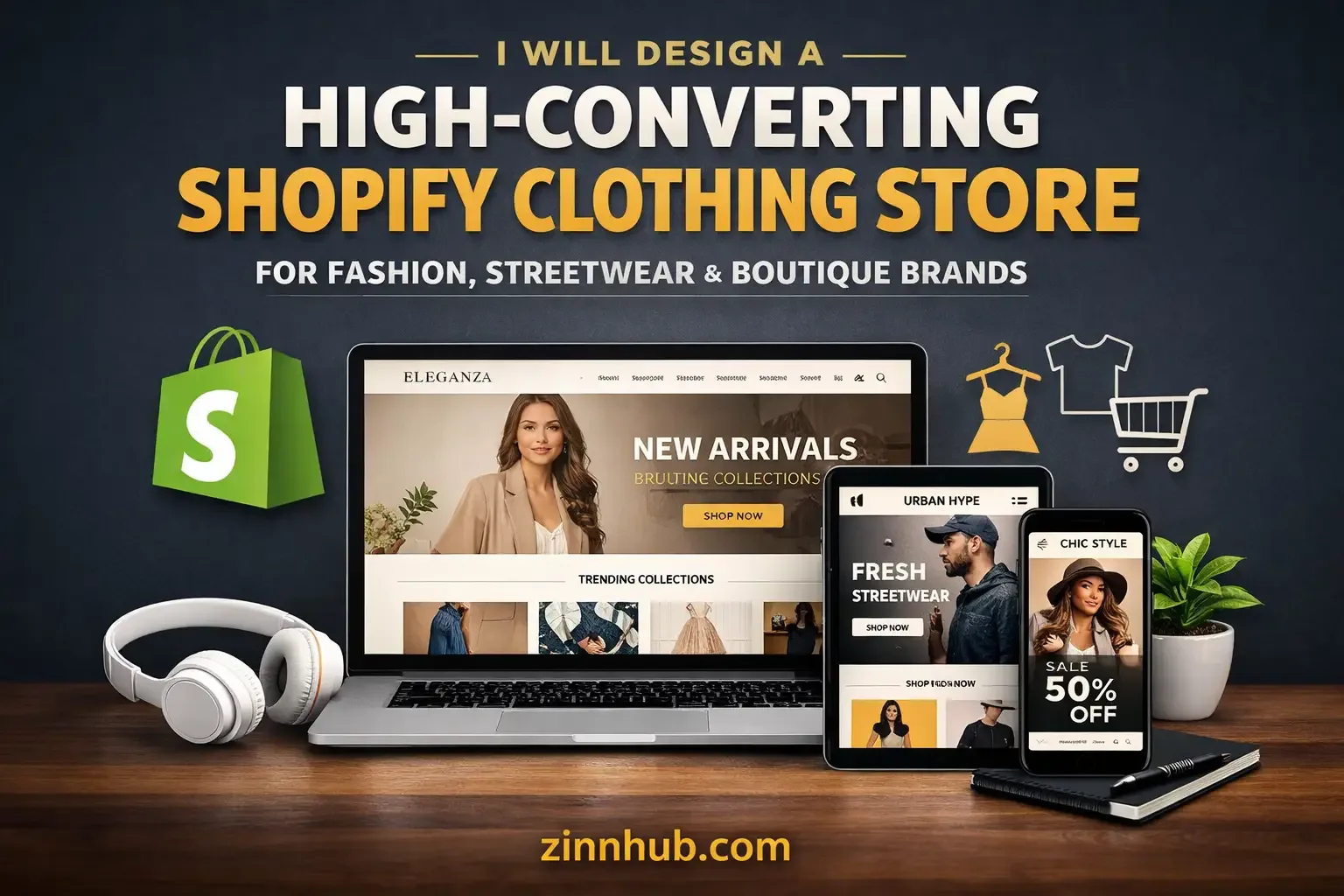 I Will Design A High-Converting Shopify Clothing Store For Fashion, Streetwear &Amp; Boutique Brands 1 I Will Design A High-Converting Shopify Clothing Store For Fashion, Streetwear &Amp; Boutique Brands