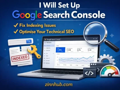 I Will Set Up Google Search Console, Fix Indexing Issues & Optimise Your Technical SEO