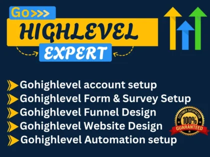 I will setup a complete Gohighlevel Agency account