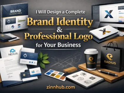 I Will Design a Complete Brand Identity and Professional Logo for Your Business