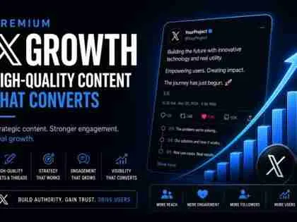 I will create high-quality X (Twitter) content and threads to grow your brand and drive real engagement