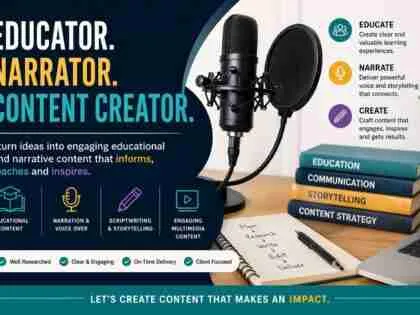 I will write engaging educational scripts and course content for digital learning platforms