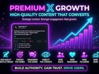 I will create high-quality X tweets and threads to grow your brand and audience