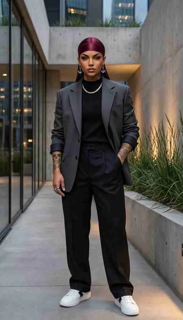 Modern fashion portrait