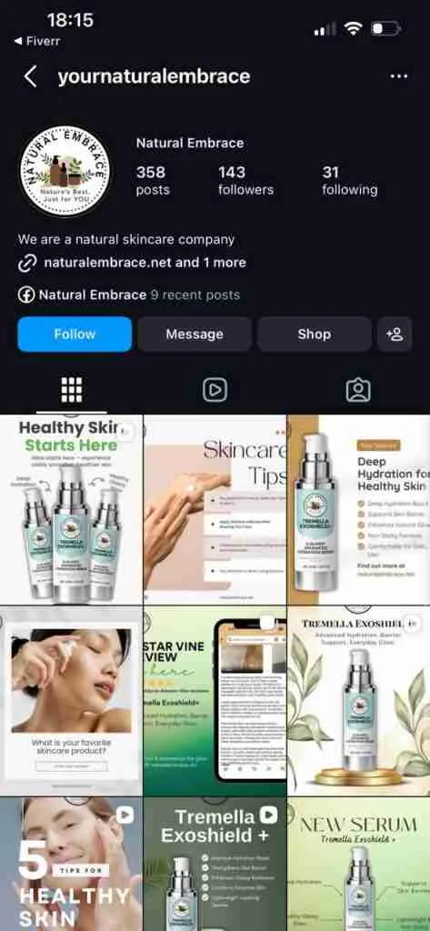 Social Media Shops