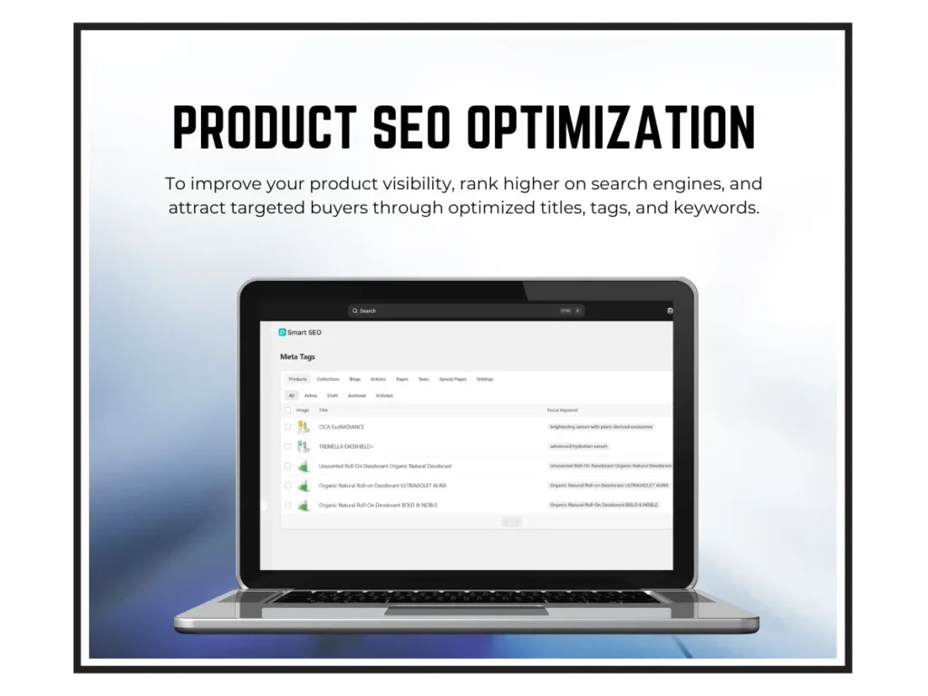Product SEO Optimization