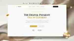 A full Re-Brand experience of a Textile BlocChain